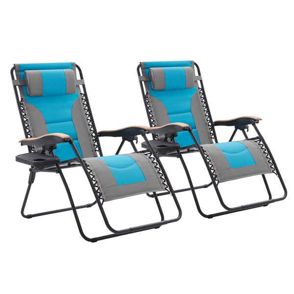 Arlmont & Co. Kshon Folding Zero Gravity Chair with Cushions & Reviews